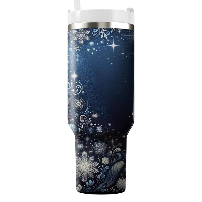 Winter Night Sparkle  Insulated Tumblers