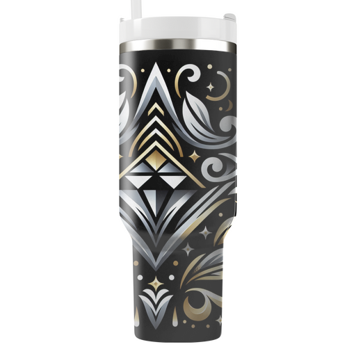 Art Deco Diamond Patterns  Custom Tumblers