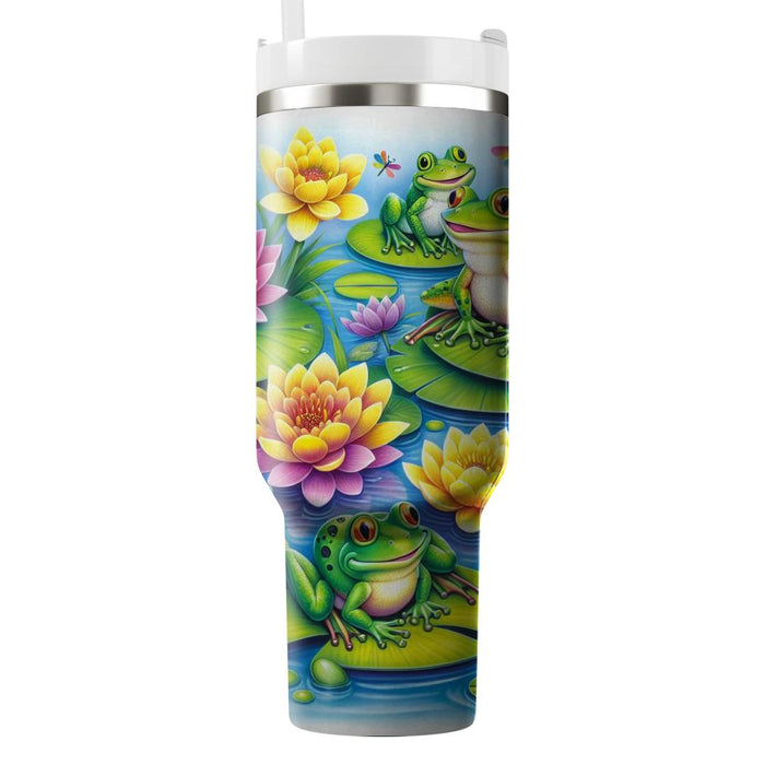 Whimsical Frog Kingdom  Custom Tumblers