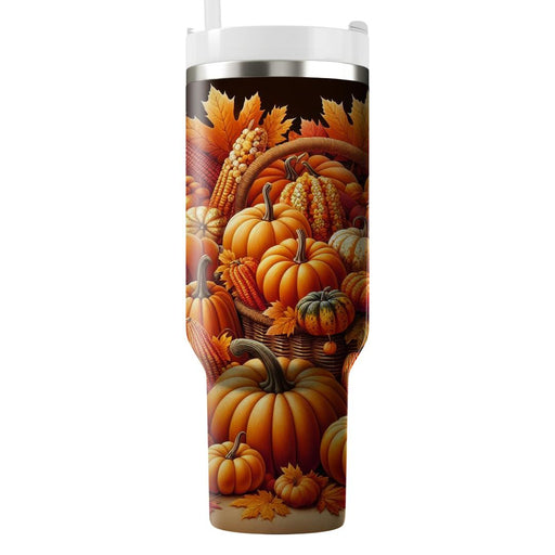 Autumn Harvest Bliss  Insulated Tumblers