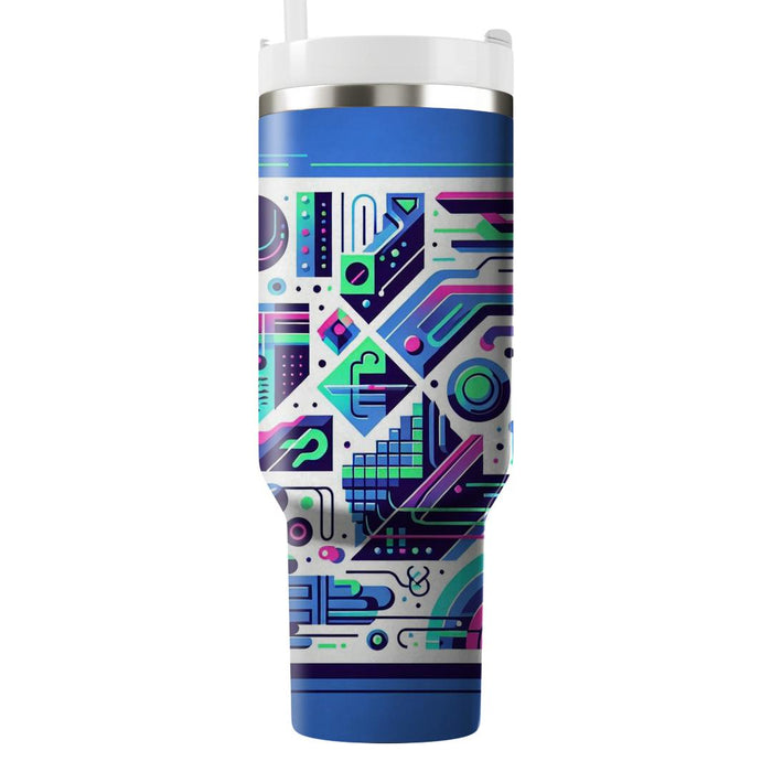 Futuristic Flair  Custom Tumblers