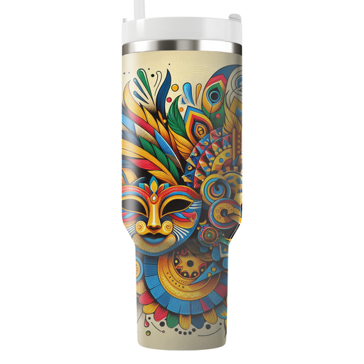 Eclectic Carnival - Fusion Of Festivities  Decorative Tumblers