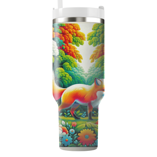 Adventurous Fox Trails  Tumblers For Gifts