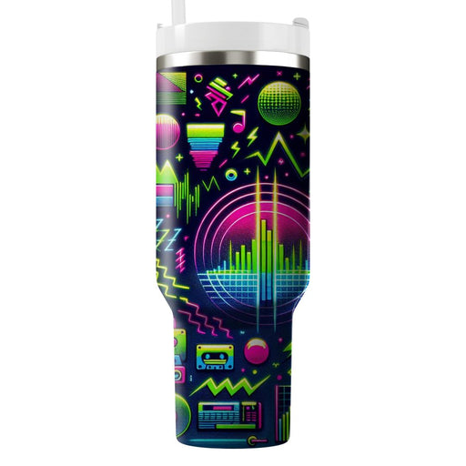 Techno Rave  Tumblers With Lids