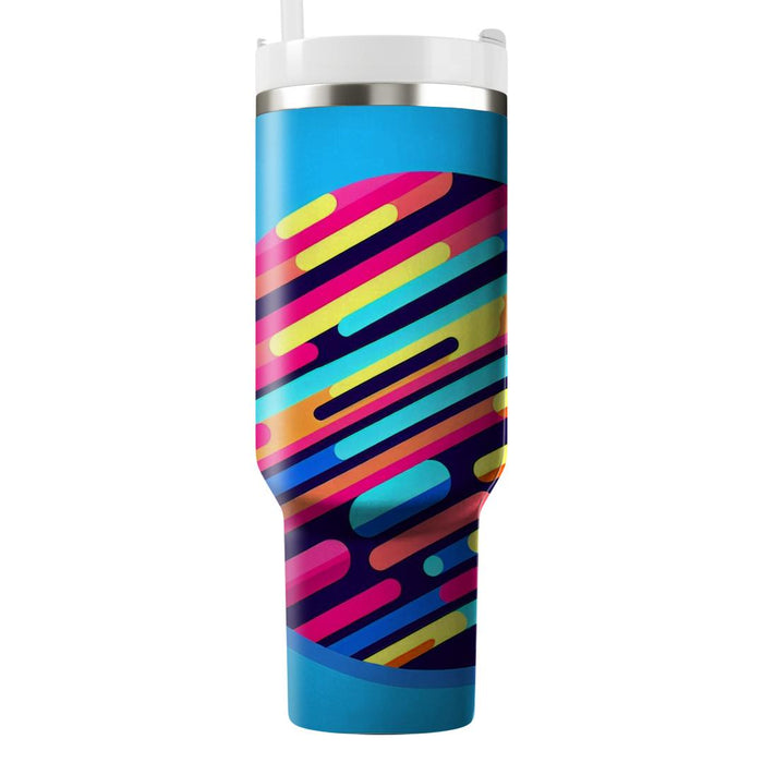 Bold Stripe Fever  Personalized Tumblers