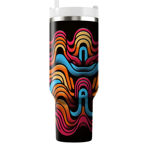  Waveforms  Tumblers With Lids