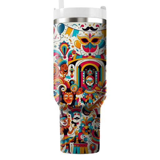 Festival Of Whimsy - A Carnival  Personalized Tumblers