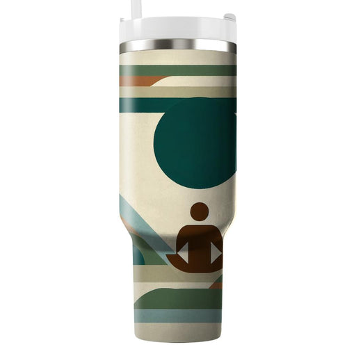 Zen Retro Vibes  Decorative Tumblers