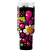 Funky Retro Polka Dots  Tumbler Cups