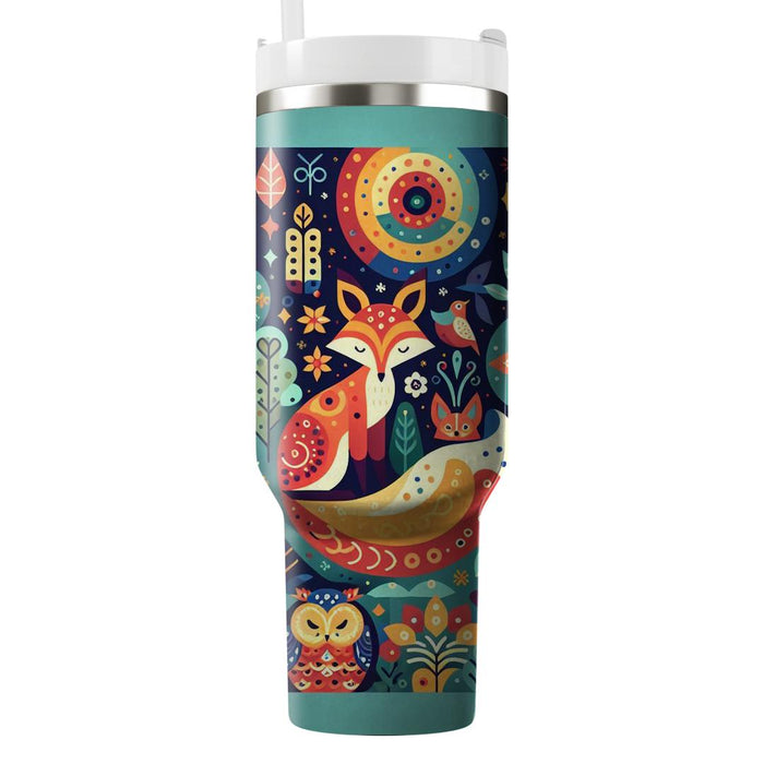 Whimsical Forest Creatures  Tumblers For Gifts