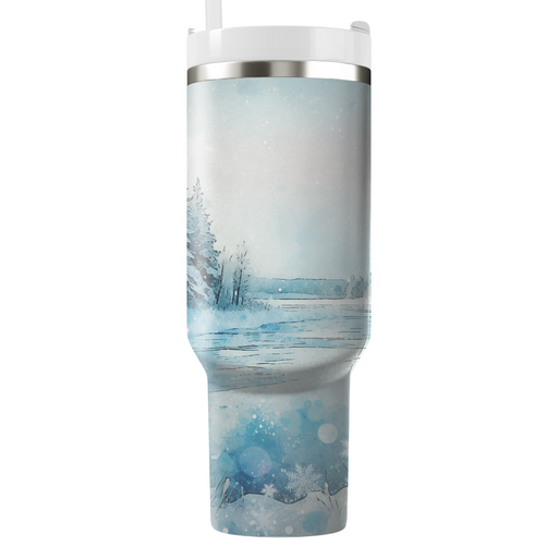 Winter Serenity  Insulated Tumblers