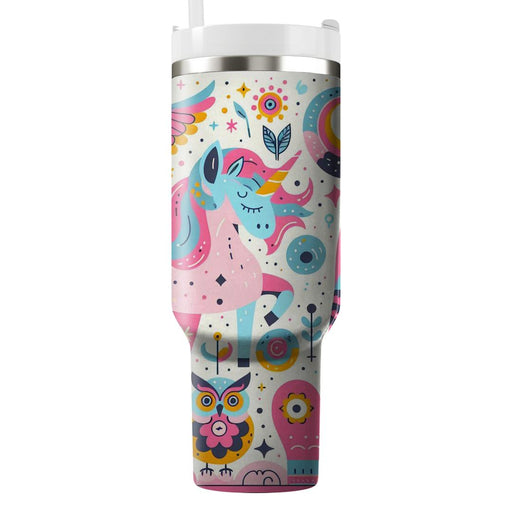 Whimsical Animal Kingdom  Decorative Tumblers