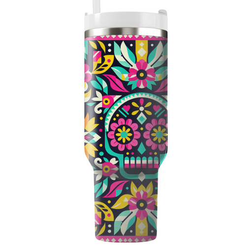 Geometric Fiesta - Mexican Celebration  Tumbler Cups