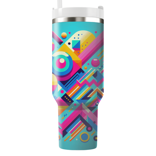 Rad Retro Patterns Travel Tumblers