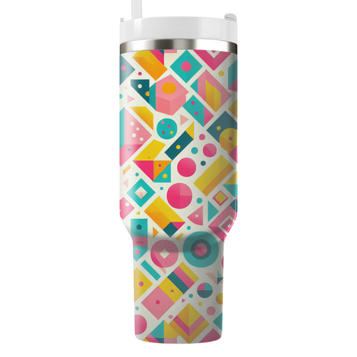 Lively Confetti Pattern  Insulated Tumblers