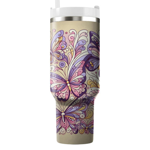 Whimsical Butterfly Patterns  Tumblers For Gifts