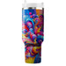 Retro Neon Burst  Travel Tumblers