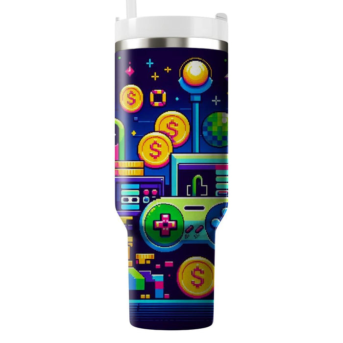 Retro Gamer's Delight  Unique Tumblers