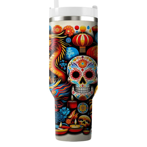 Vibrant Unity - World Festival  Decorative Tumblers