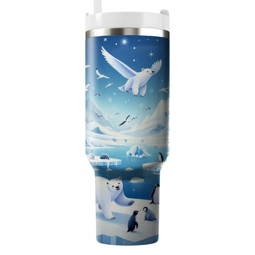 Winter Polar Serenade  Custom Tumblers