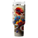 Wildflower Bouquet Charm  Decorative Tumblers