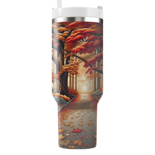 Autumn Stroll  Travel Tumblers