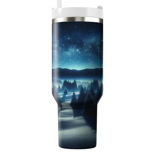 Winter Midnight Magic  Custom Tumblers