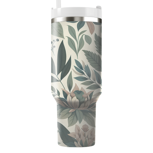 Sophisticated Botanical Print  Custom Tumblers