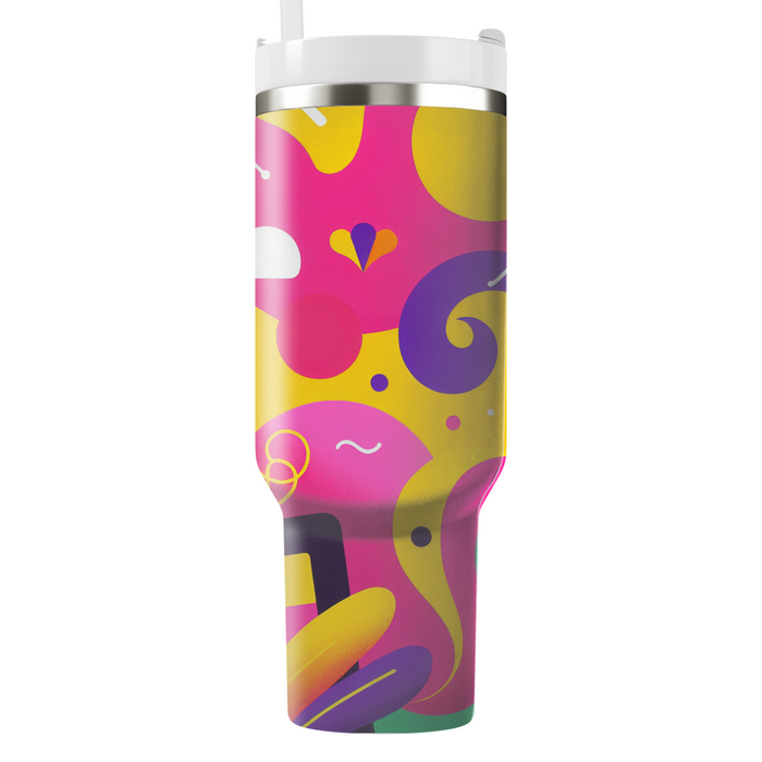 Abstract Burst Of Color  Tumblers For Gifts