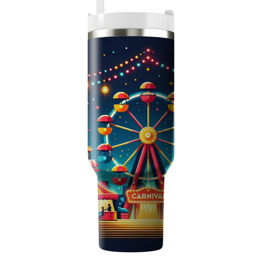 Vivid Carnival Lights  Unique Tumblers