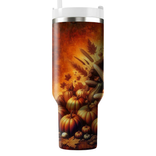 Unity Of Harvest - Fall Festival  Decorative Tumblers