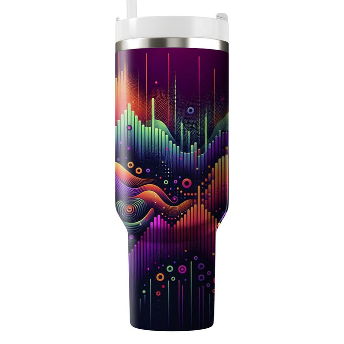 Techno Wave Music  Unique Tumblers