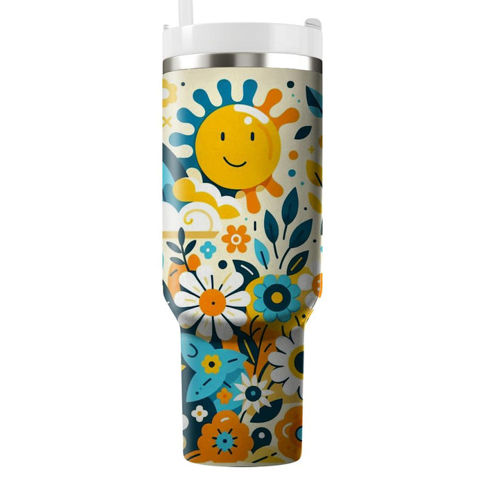 Sunshine Vibes  Tumbler Cups