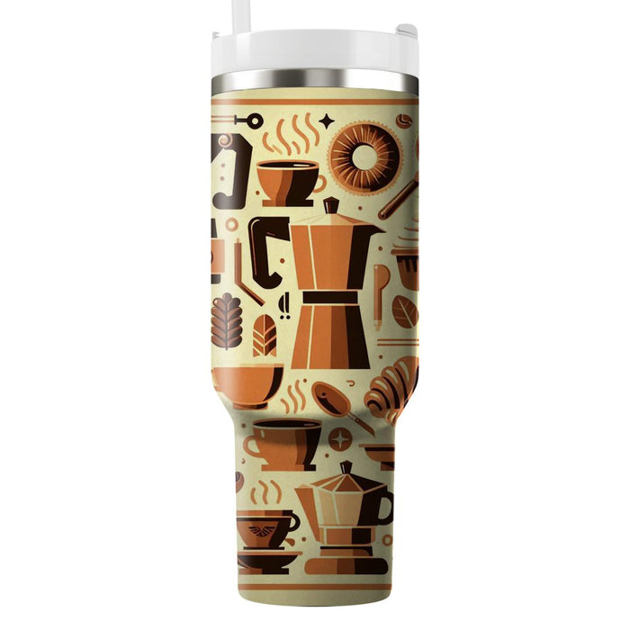 Vintage Coffeehouse Vibes  Tumblers For Gifts