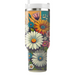 Retro Floral Bouquet  Personalized Tumblers