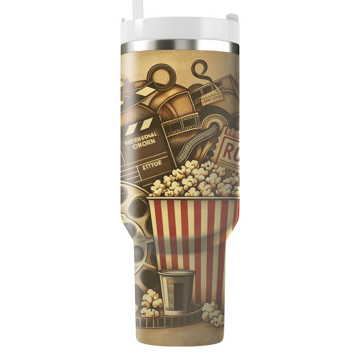 Vintage Film Reels  Tumbler Cups