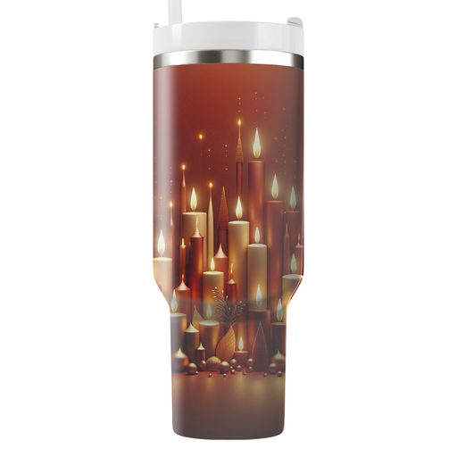 Candlelight Celebrations - A Warm Festival  Travel Tumblers