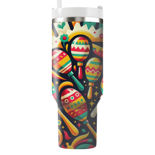 Funky Fiesta - A Cinco De Mayo  Decorative Tumblers