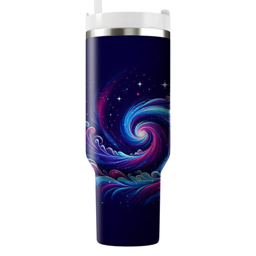 Neon Glow Galaxy  Insulated Tumblers