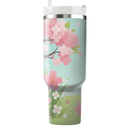 Spring Equinox Blossom Custom Tumblers