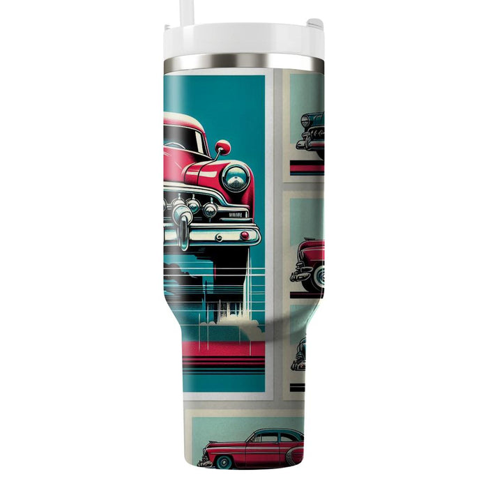 Vintage Car Vibes  Travel Tumblers