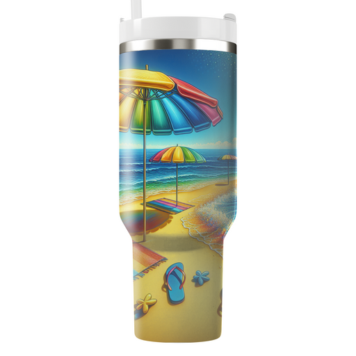 Summer Seaside Bliss  Personalized Tumblers