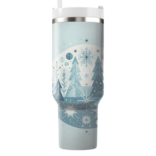 Tranquil Tidings - A Zen-inspired Winter Solstice  Personalized Tumblers