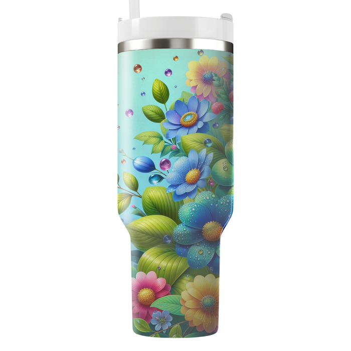 Spring Rain Blossom  Custom Tumblers