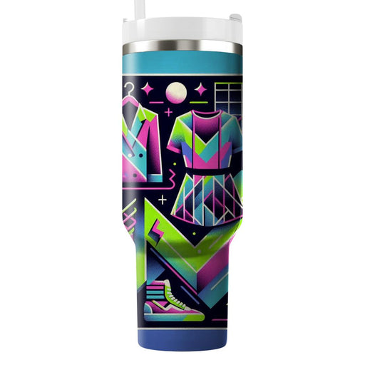 Zigzag Neon  Custom Tumblers