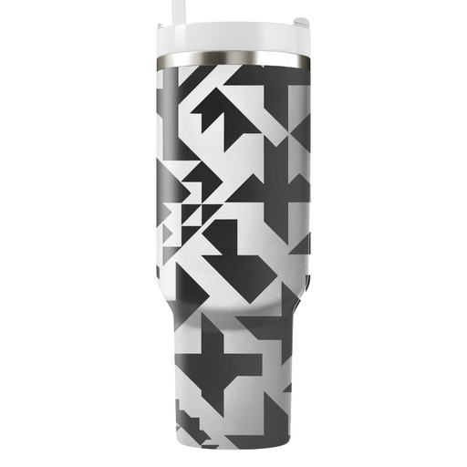 Classic Houndstooth Remix Custom Tumblers