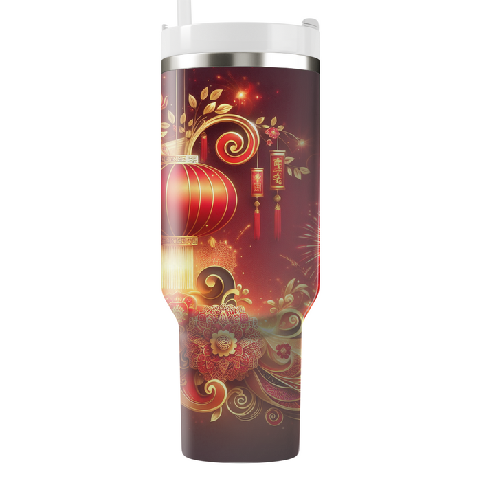 Starlight Serenade - Lunar New Year  Decorative Tumblers