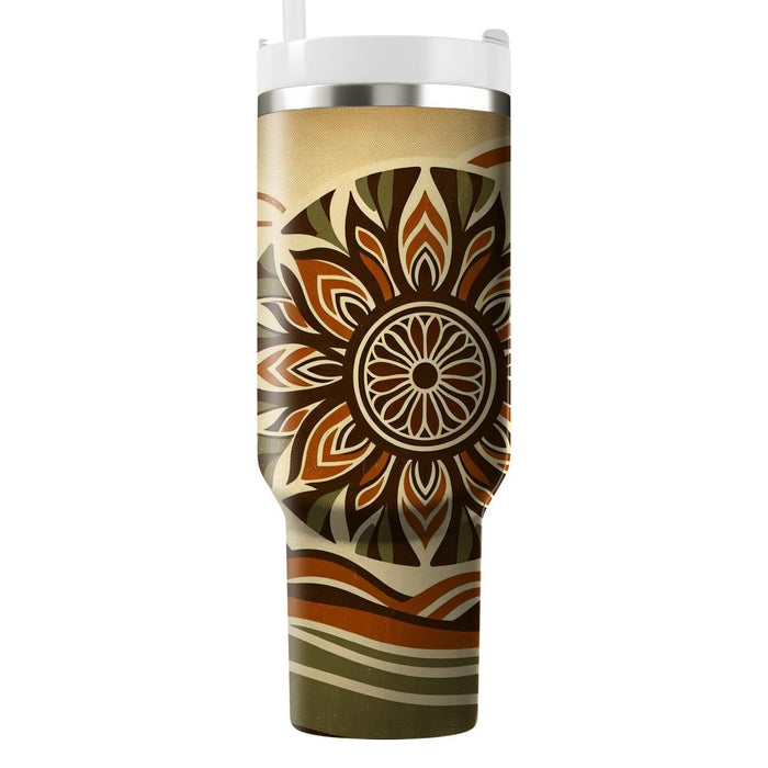 Bohemian Sunshine  Tumbler Cups