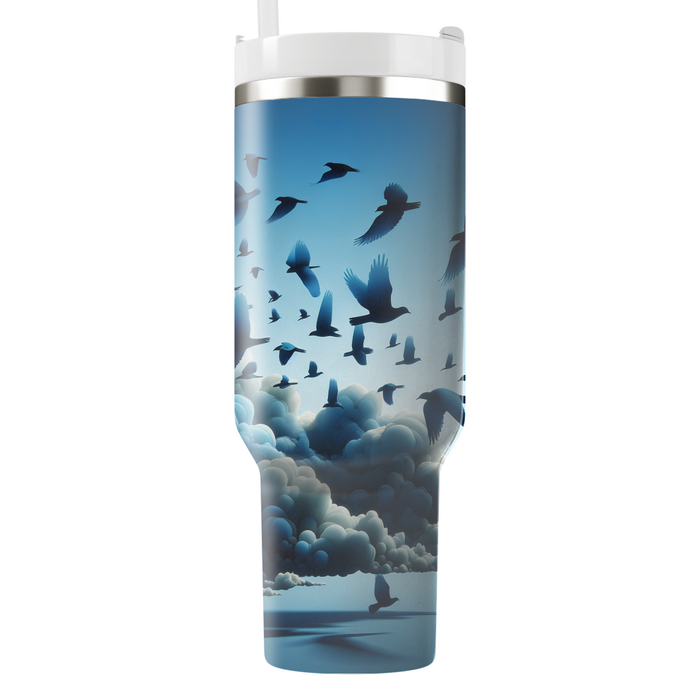 Soaring Kite Birds  Personalized Tumblers