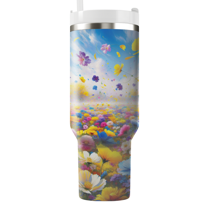 Spring Wildflower Dream  Custom Tumblers